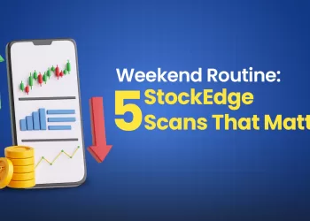 Weekend market research with stockedge scans