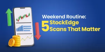Weekend market research with stockedge scans