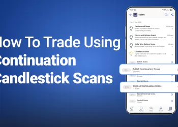 How to trade using continuation candlestick scans