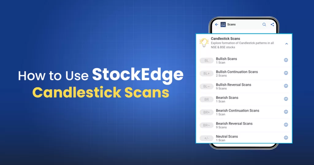 Stockedge candlestick scans