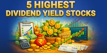 5 top dividend yield stocks in india