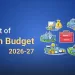 Impact of union budget 2026
