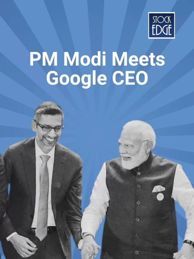 PM Modi meets Sundar Pichai