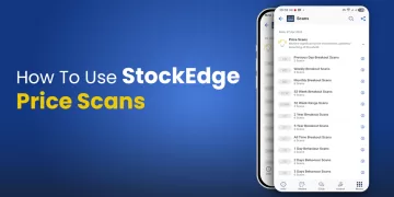 How to use stockedge price scans